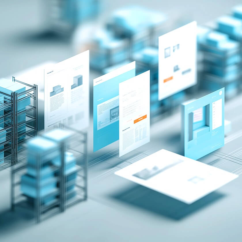 Tracking efficiency of supply chain operations and production processes in FMCG